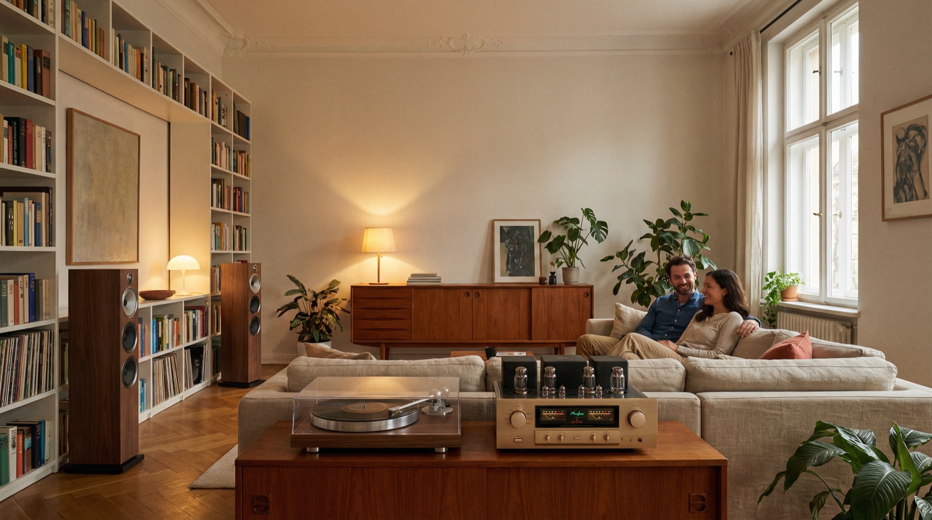 HiFi-Anlage im Berliner Altbau