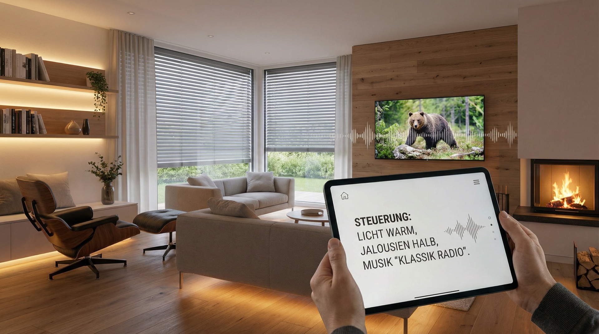 Smart Home Steuerung per Tablet